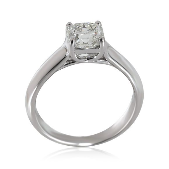 Tiffany & Co. Lucida Diamond Engagement Ring in Platinum I VVS2 1.07 CTW - Picture 6 of 6